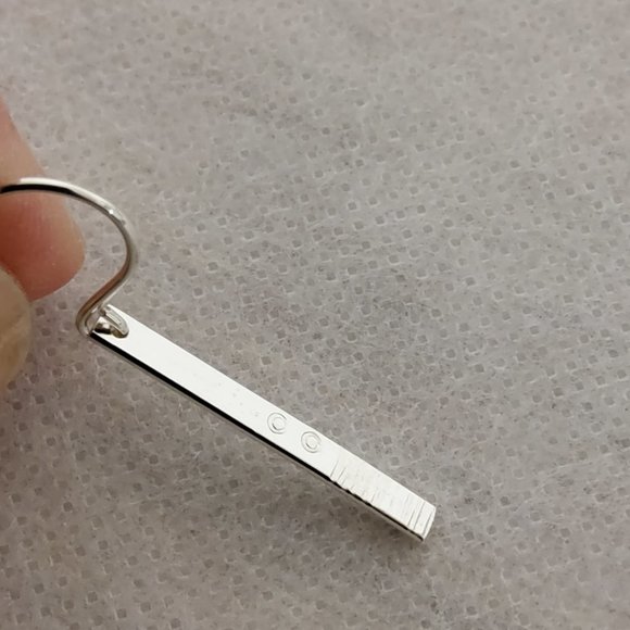 🇨🇦 2 For $25 Artisan Sterling silver Textured Earrings - Picture 2 of 2